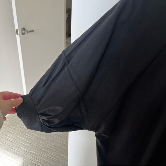 Hackwith Design House Black Oversized Dress One Size - Picture 3 of 4